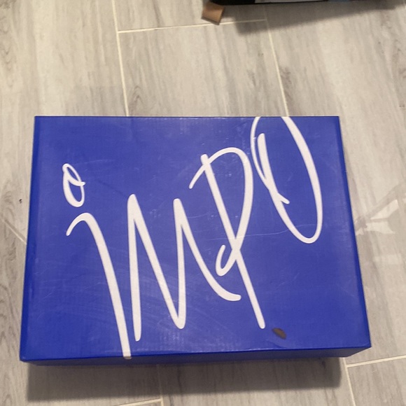 Booties.  Suede.  Really pretty and unique with little square cut out. - Picture 5 of 6